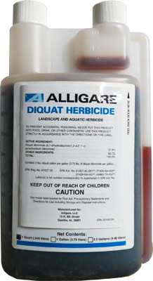 Alligare Diquat Herbicide - 32oz Covers 1/8 Acre + Free Ship - Click Image to Close