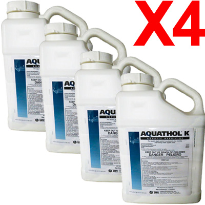 Aquathol K - Liquid 4 Gallon up to 1 Acre Coverage + Free Shipping! - Click Image to Close