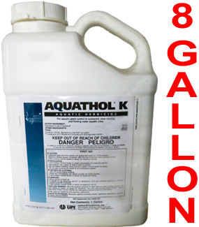 Aquathol K - Liquid 8 Gallon up to 2 Acre Coverage + Free Shipping - Click Image to Close