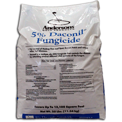 ANDERSONS 5% DACONIL FUNGICIDE 20 lb. Bag - Click Image to Close