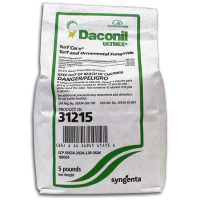 Daconil Ultrex Fungicide 5lb Bag up to 3/4 Acre Coverage + Free Shipping! - Click Image to Close