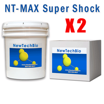 NT-Max Super Shock Kit - 5 Gal. Super Shock + 48 Month Bio-Packs - Click Image to Close