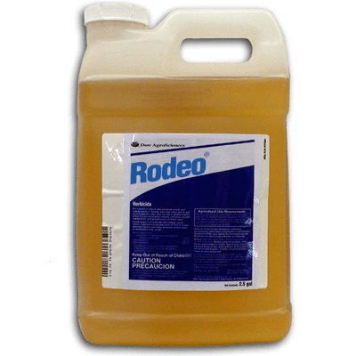 RODEO HERBICIDE 2.5 Gallon Treats up to 5 Acres + Free Shipping - Click Image to Close