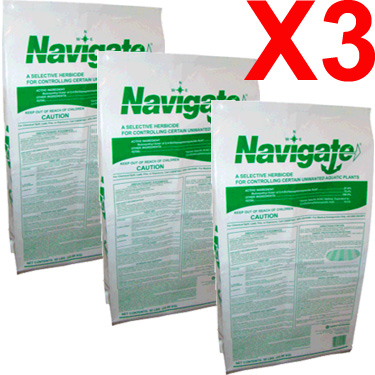 Navigate Granular Herbicide 3x50LB - Covers 1.5 Acre FREE SHIP! - Click Image to Close