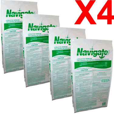 Navigate Granular Herbicide 4X 50LBs - Covers 2 acres FREE SHIP! - Click Image to Close