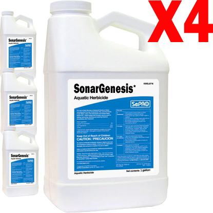 SONAR Genesis 4 Gal. Fluridone for Duckweed & Lake Weed Control + Free Shipping - Click Image to Close