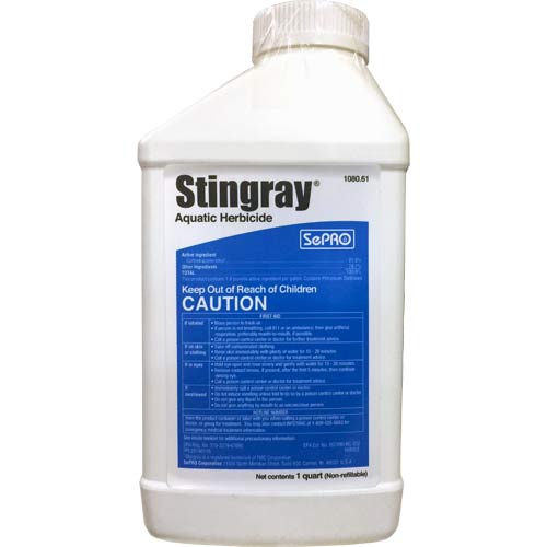 Stingray Aquatic Herbicide 32 oz treats up to 9 acre + Free Ship - Click Image to Close