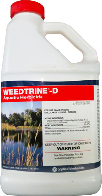 WEEDTRINE D Aquatic Herbicide 1 Gallon + Free Shipping - Click Image to Close