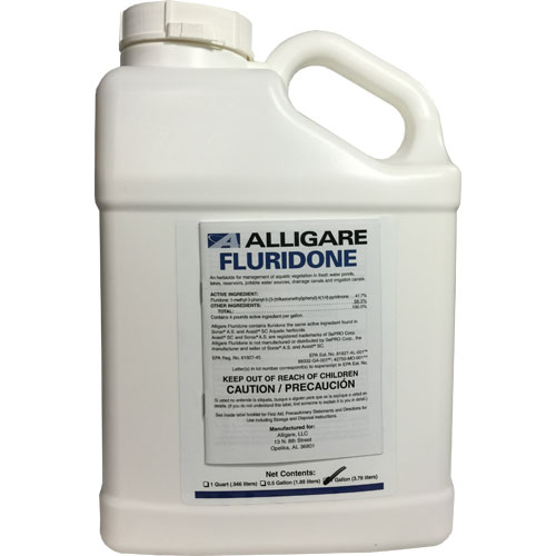128oz (Gal) Alligare Fluridone Duckweed & Lake Weed Killer 8 Acre Control + Free Ship - Click Image to Close