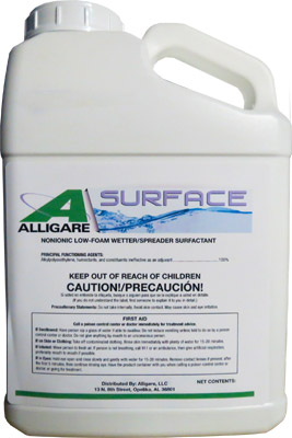 Alligare Surface 1 Gallon - Enhancer for weed/algae control - Click Image to Close