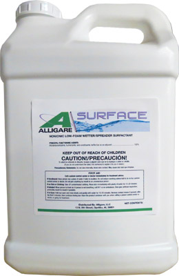 Alligare Surface 2.5 Gallon - Enhancer for weed/algae control - Click Image to Close