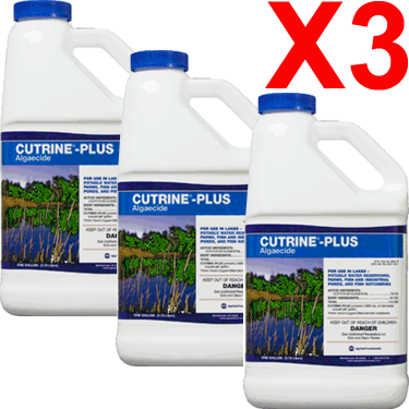 Cutrine Plus Liquid - 3 Gallon Treats 1.5 Acres +Free Ship! - Click Image to Close