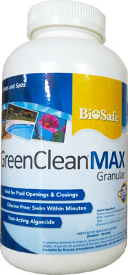 GreenCleanMAX® Pool and Spa Algae Control Treatment - 2LB - Click Image to Close