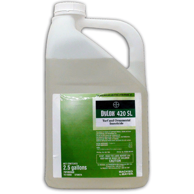 Dylox 420 SL Turf and Ornamental Insecticide - 2.5 Gal. - Click Image to Close