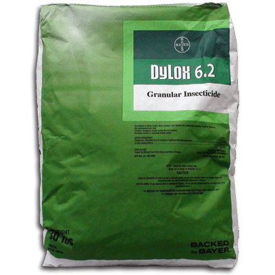 DYLOX 6.2 GRANULAR INSECTICIDE 30lb Bag - 10,000 to 15,000 Sf. - Click Image to Close