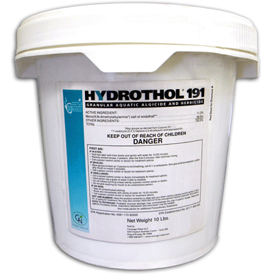 Hydrothol Granular Algae & Weed Control -10lb Pail + Free Ship (discontinued by manufacturer) - Click Image to Close