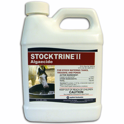 Stocktrine II Algaecide - 32 oz Treats 8000 gallons + Free Ship 