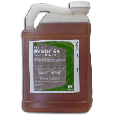 WEEDAR 64 BROADLEAF HERBICIDE 5 Gallons - up to 20+ Acre - Click Image to Close
