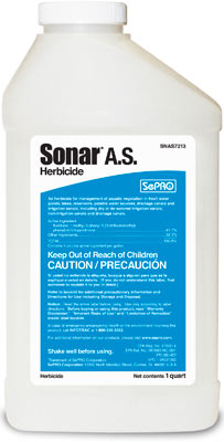 SONAR A.S. 32oz Duckweed and Lake Weed Control 2 Acre Control + Free Shipping! - Click Image to Close