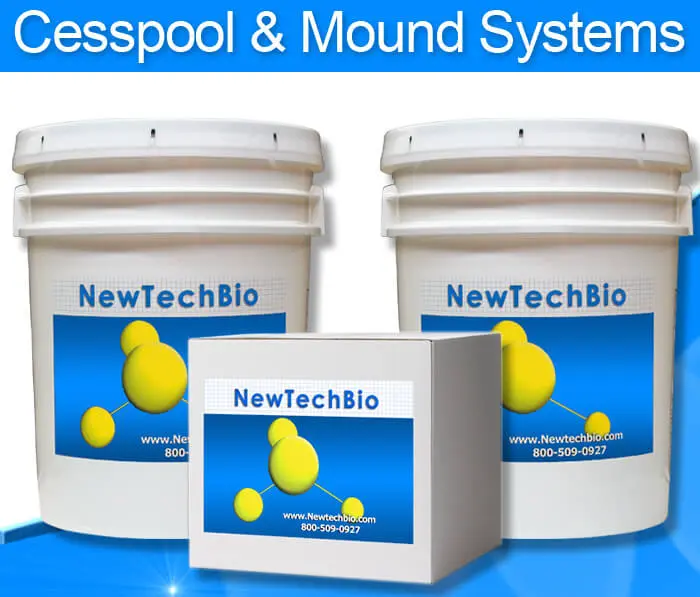 NT-MAX Septic Shock Treatment for cesspools, cesspits, drywells, sand mounds and seepage pits.